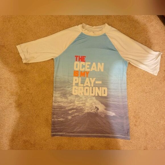 Cat and Jack Swimshirt - Picture 1 of 3